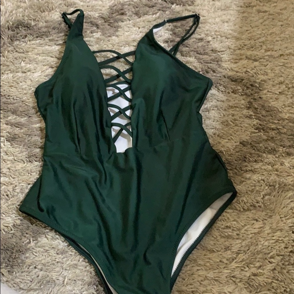 Green one piece